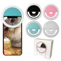 Горячая продажа 36 LED Mini портативный Selfie кольцо Flash светодиодный индикатор с Diamming хомут на мобильный — фото 4
