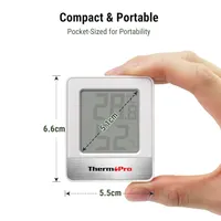 Термометр гигрометр ThermoPro TP49 смайлик комфорта цифровой датчик температуры и влажности