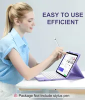 Чохол клавіатура Harvopu для iPad 10 11 з тачпадом RGB підсвіткою бездротовий комплект — фото 5