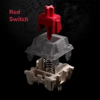 Механічна клавіатура RK Royal Kludge M75 бездротова OLED 75 відсотків Red Switch — фото 3