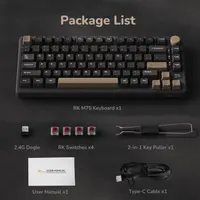 Механическая клавиатура RK Royal Kludge M75 беспроводная OLED 75 процентов Red Switch — фото 5