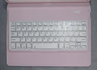 Smart Keyboard Wireless Touchpad Case For iPad 10.2/10.5 Pink — фото 4