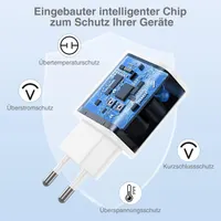 Зарядний пристрій 25W USB C для Samsung Galaxy швидка зарядка PPS кабель 2м — фото 7