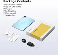 Планшет DOOGEE U12 12 FHD Android 16 24 128GB 90Hz 9000mAh клавиатура комплект