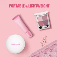Компактне дзеркало для макіяжу TOUCHBeauty з LED-підсвічуванням (1x/2x збільшення, USB зарядка), Чорне — фото 7