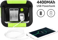 LE Кемпинговый/Рабочий LED фонарь, 1000лм, аккум. 4400мАч Power Bank, 3 режима, для похода/ЧС — фото 5