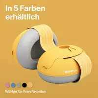 Противошумные наушники Alpine Muffy Ear, Серый, для детей, Защита слуха для концертов и учебы
