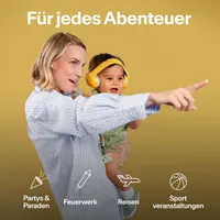Противошумные наушники Alpine Muffy Ear, Серый, для детей, Защита слуха для концертов и учебы — фото 10