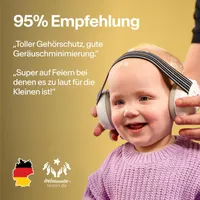 Противошумные наушники Alpine Muffy Ear, Серый, для детей, Защита слуха для концертов и учебы — фото 12