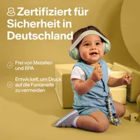 Противошумные наушники Alpine Muffy Ear, Серый, для детей, Защита слуха для концертов и учебы — фото 3