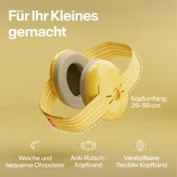 Противошумные наушники Alpine Muffy Ear, Серый, для детей, Защита слуха для концертов и учебы — фото 9