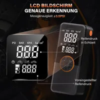 Портативный электрический насос ZORUMAN 6000 mAh, 150 PSI, черный — аккумуляторный компрессор для авто, велосипеда и мяча — фото 2