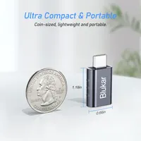 Адаптер Blukar USB-C to USB 3.0 OTG, переходник для смартфонов, планшетов, ноутбуков, быстрая передача данных