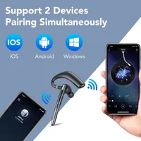 Бездротова Bluetooth-гарнітура V5.3 з двома мікрофонами ENC — фото 4