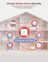 X-Sense Smart Smoke and Carbon Monoxide Alarm Combo 1 SC07-MR with 1 SBS50 Base Station, Interlinked Smoke Alarm and Carbon Monoxide Detector Compatible with X-Sense Home Security App, SC07-MR11 — фото 5