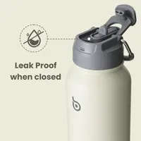 Термобутылка BOTTLE BOTTLE 950 мл с контейнером для таблеток, Серая — фото 6