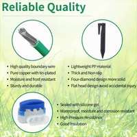 Universal 500FT Robotic Mower Boundary Wire Automatic Lawnmower Perimeter Wire and 20FT Robotic Lawnmower Boundary Wire Splice Kit — фото 5