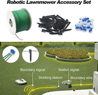 Universal 500FT Robotic Mower Boundary Wire Automatic Lawnmower Perimeter Wire and 20FT Robotic Lawnmower Boundary Wire Splice Kit — фото 6