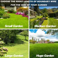 Universal 500FT Robotic Mower Boundary Wire Automatic Lawnmower Perimeter Wire and 20FT Robotic Lawnmower Boundary Wire Splice Kit — фото 7
