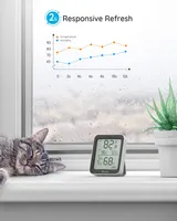 Цифровой Bluetooth термогигрометр Govee H5075 для помещений, с оповещениями в приложении и экспортом — фото 7