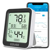 Цифровий Bluetooth термогігрометр Govee H5075 для приміщень, зі сповіщеннями в додатку та експортом — фото 2