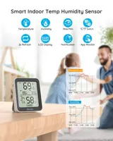 Цифровий Bluetooth термогігрометр Govee H5075 для приміщень, зі сповіщеннями в додатку та експортом — фото 3