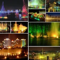 Підводний світлодіодний світильник eecoo, 10Вт, 12В, IP68, для ставка, фонтану, саду, ландшафтний прожектор — фото 6