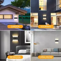 Настенное бра LED 8Вт Up & Down 4000K, Светильник на стену для гостиной, спальни, коридора, Нейтральный свет — фото 7