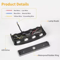 Sconce Lights 8W LED Room Wall Lights Up Down Wall Lighting Lamps for Living Room Bedroom 4000K — фото 4