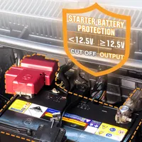 Зарядний пристрій ECO-WORTHY DC-DC 12В 20А з MPPT для LiFePO4, AGM, Gel акумуляторів в автодомах — фото 9