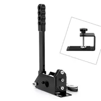 64 Bit USB Handbrake PC Handbrake Hall Sensor for PC Widows Sim Racing Games G25 G27 G29 T500 FANATECOSW DIRT RALLY (With Clamp, Black)