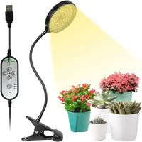Фітолампа для рослин 15Вт, LED, повний спектр Sunlike, з таймером 4/8/12г, 5 рівнів яскравості — фото 2