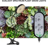 Фітолампа для рослин 15Вт, LED, повний спектр Sunlike, з таймером 4/8/12г, 5 рівнів яскравості — фото 6