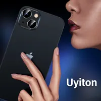Захист об'єктива Uyiton для iPhone 14/14 Plus, загартоване скло 9H, металеве кільце — фото 7