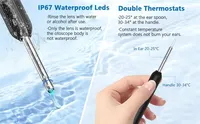 Ear Wax Removal Tool Camera Wireless Ear Cleaner with 6Pcs Ear Picks Rechargeable Ear Cleaner Ear Cleaning Kit for Android and iOS (Black) — фото 4