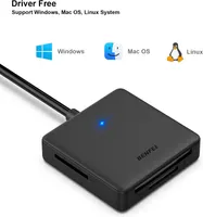 Кардридер BENFEI 4-в-1, USB 3.0/USB-C, для карт SD, MicroSD, MS, CF, для iPhone и Mac — фото 2
