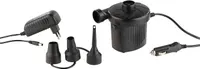 PEARL Electric Pump: Electric Air Pump with 3 Attachments, for 12 & 230 V, 50 Watt (Air Pump 12 Volt, 12 V, Cigarette Lighter Adapter