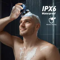 Electric Head Shaver: Upgraded Detachable Head Razor PRO 7D Magnetic, IPX6 Waterproof & LED Display Rechargeable for Bald Men — фото 6