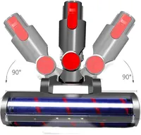 Насадка щітка для пилососа Dyson V7 V15 LED підсвітка килим тверда підлога прибирання — фото 4