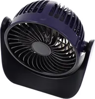 Table Fan Mini Rechargeable Fan Battery Operated Portable Simple Design Suitable for Office Home Dorm Study Library — фото 6