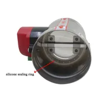 1 piece 220v HVAC electric butterfly valve, ventilation damper, electric louvre valve, diameter 80 100 125 150 200
250 300 250 400 mm (height 190mm + outer diameter 150mm)
- Parcels — фото 5