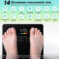 Напольні електронні ваги-аналізатор жиру Arboleaf з Bluetooth і додатком, до 180кг/400lbs — фото 2