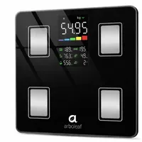 Напольные электронные весы-анализатор жира Arboleaf с Bluetooth и приложением, до 180кг/400lbs