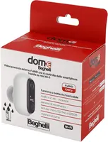 Beghelli Dom-e Mini Indoor
Security Camera, Wi-Fi, 1080p
(FullHD) with Motion Detection,
Night Vision, Two-Way Audio,
and iOS/Android App, White — фото 4