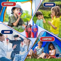 Детские рации Walkie Talkies 2 шт, набор игрушечных радиостанций для игр — фото 3