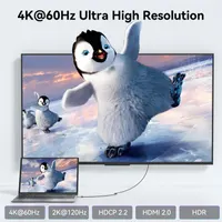 Кабель BENFEI HDMI на USB-C, 1.8 м 4K@60Hz, односпрямований адаптер для MacBook, Steam Deck — фото 3