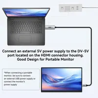 Кабель BENFEI HDMI на USB-C, 1.8м 4K@60Hz, однонаправленный адаптер для MacBook, Steam Deck — фото 4