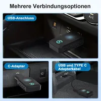 Адаптер CarPlay для iPhone, конвертер дротового CarPlay в бездротовий, Plug&Play для авто — фото 5
