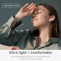 Наушники Bluetooth 5.4, ENC, HiFi-стерео, 40ч работы, IP7, с 4 микрофонами, белые — фото 7