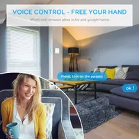 Wi-Fi выключатель Etersky для роллет, штор, совместим с Alexa и Google Home 4 шт. — фото 5